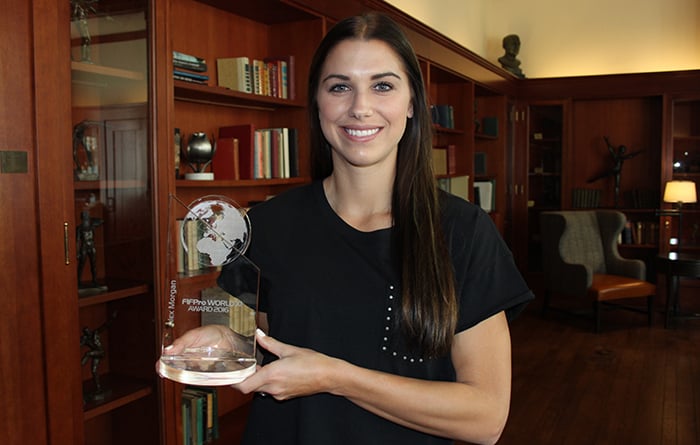 2016 WW11 700 Alex Morgan