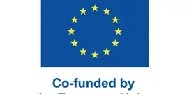 Square Stickers Blue En