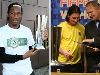 2007 W11 Drogba And Messi 1