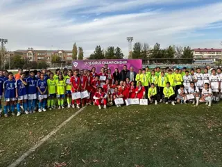 Awards Ceremony Of U16 Uzbek Girls Championship