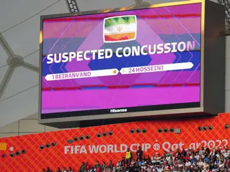 Suspected Concussion Sign World Cup
