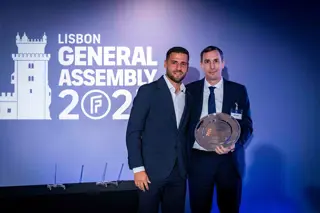 David Terrier UNFP Merit Award