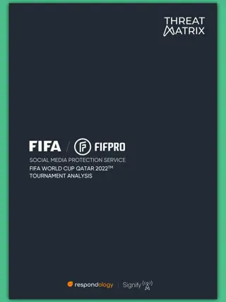FIFA SMPS Threat Matrix Front Page