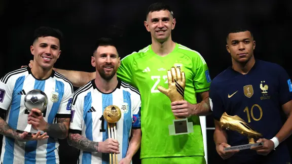 World Cup Award Winners