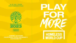 Homeless World Cup 2023 Poster