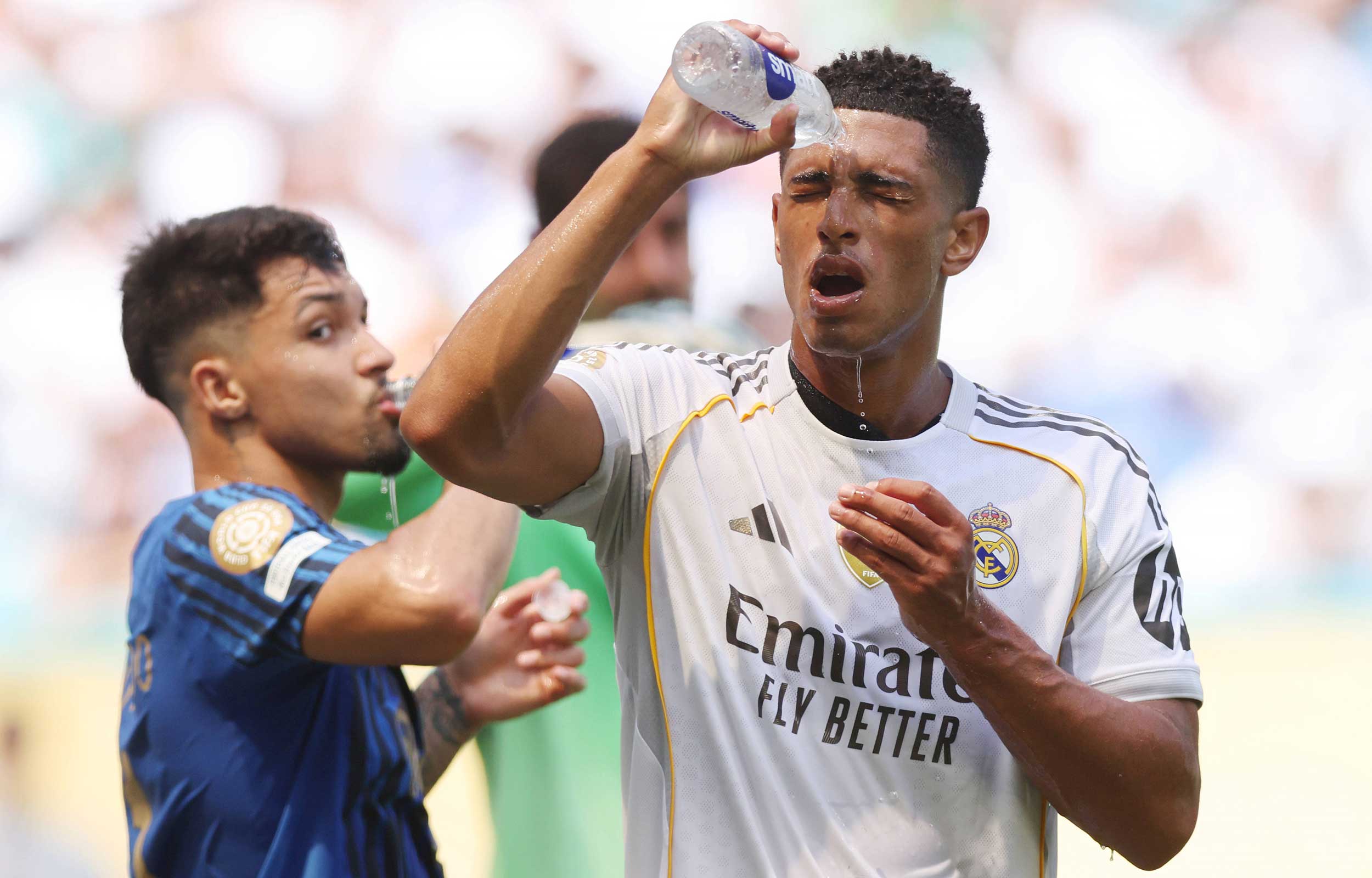 Jude Bellingham Cooling Break