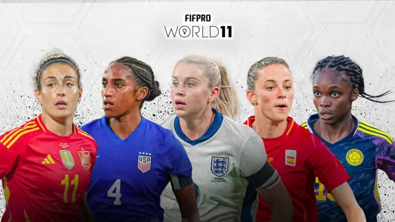 FIFPRO 2024 Squad Reveal Thumbnail Women 2500X1600