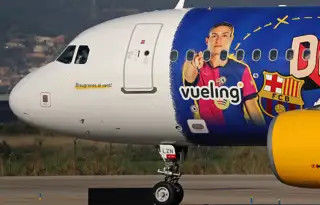 Barcelona Airplane