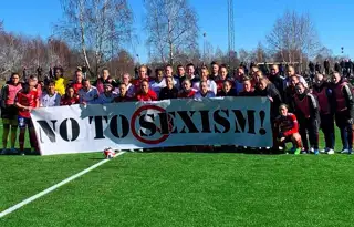 No To Sexism Banner