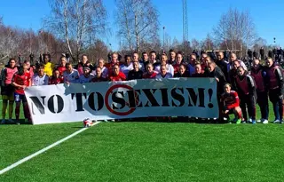No To Sexism Banner