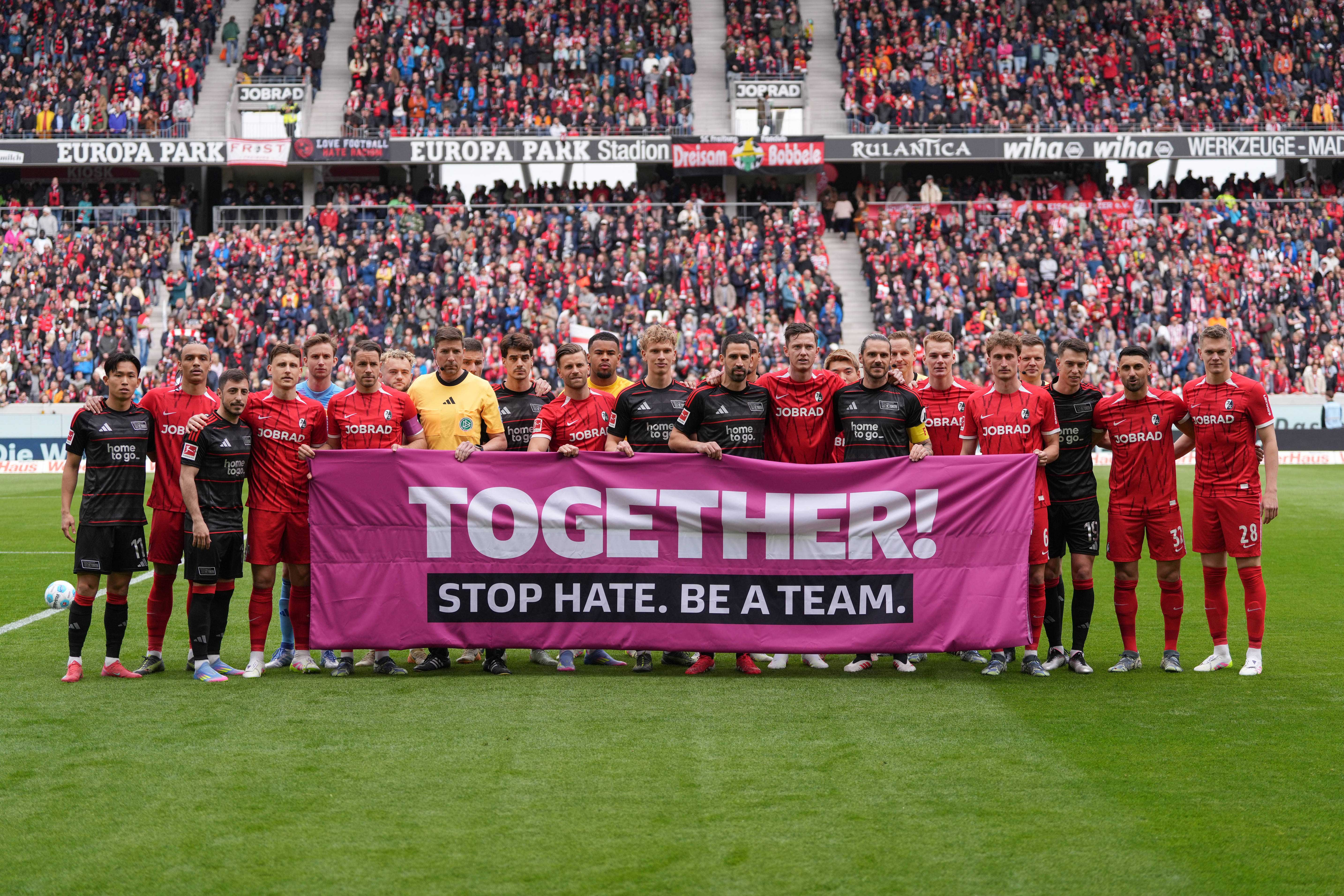 Stop Hate Discrimination Banner