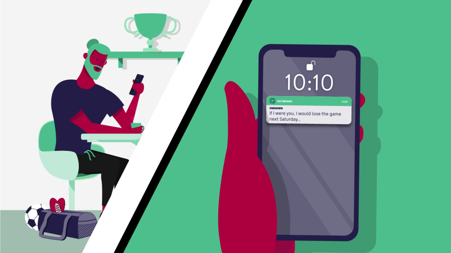 Red Button App Screenshot