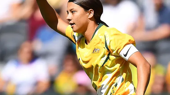 Sam Kerr - Australia and Chile in Sydney
