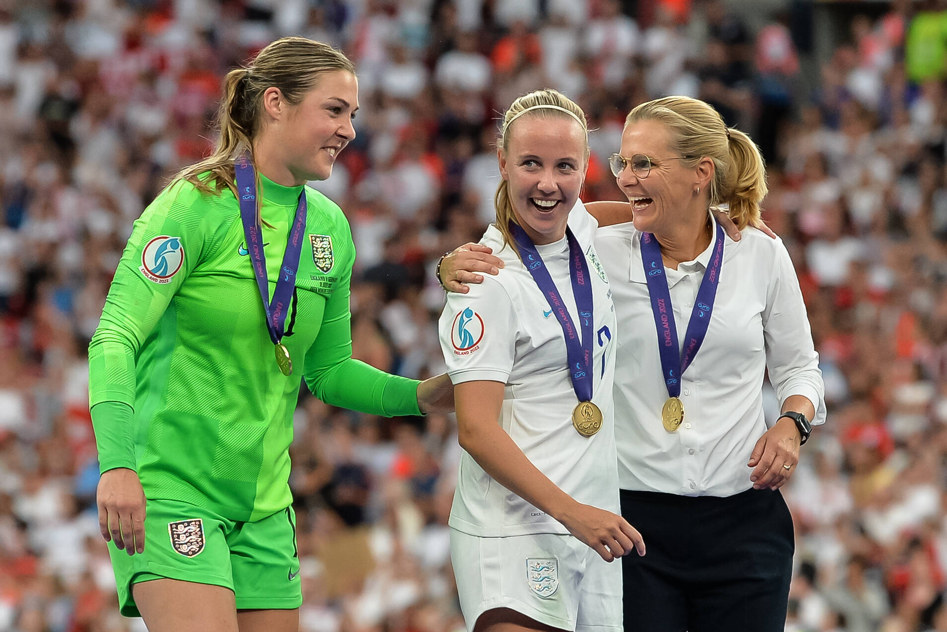 Beth Mead Mary Earps Sarina Weigman