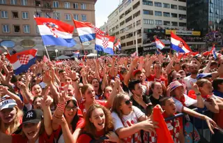 Croatia Fans Zagreb