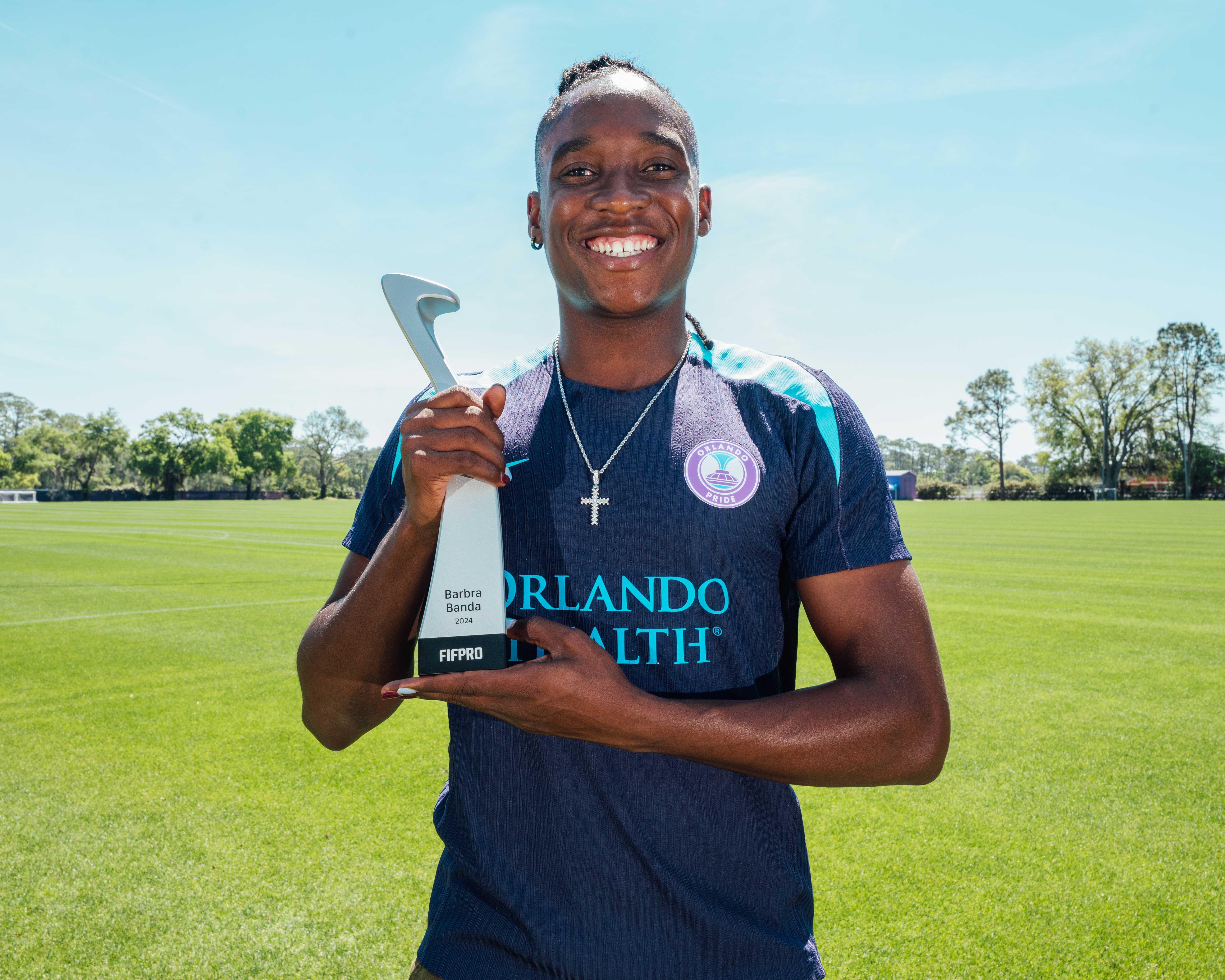 Barbra Banda W11 Trophy