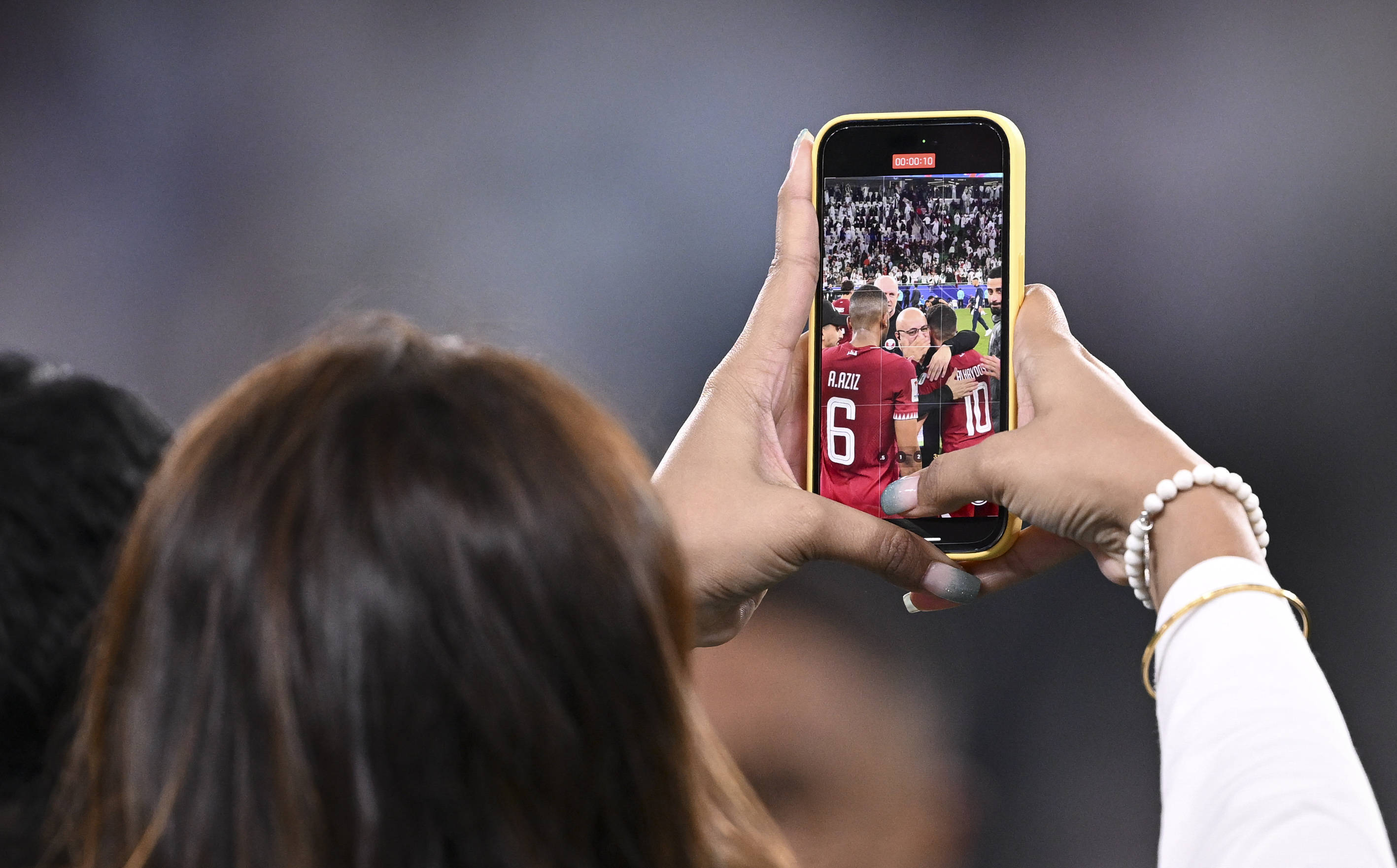 Social Media Phone Football