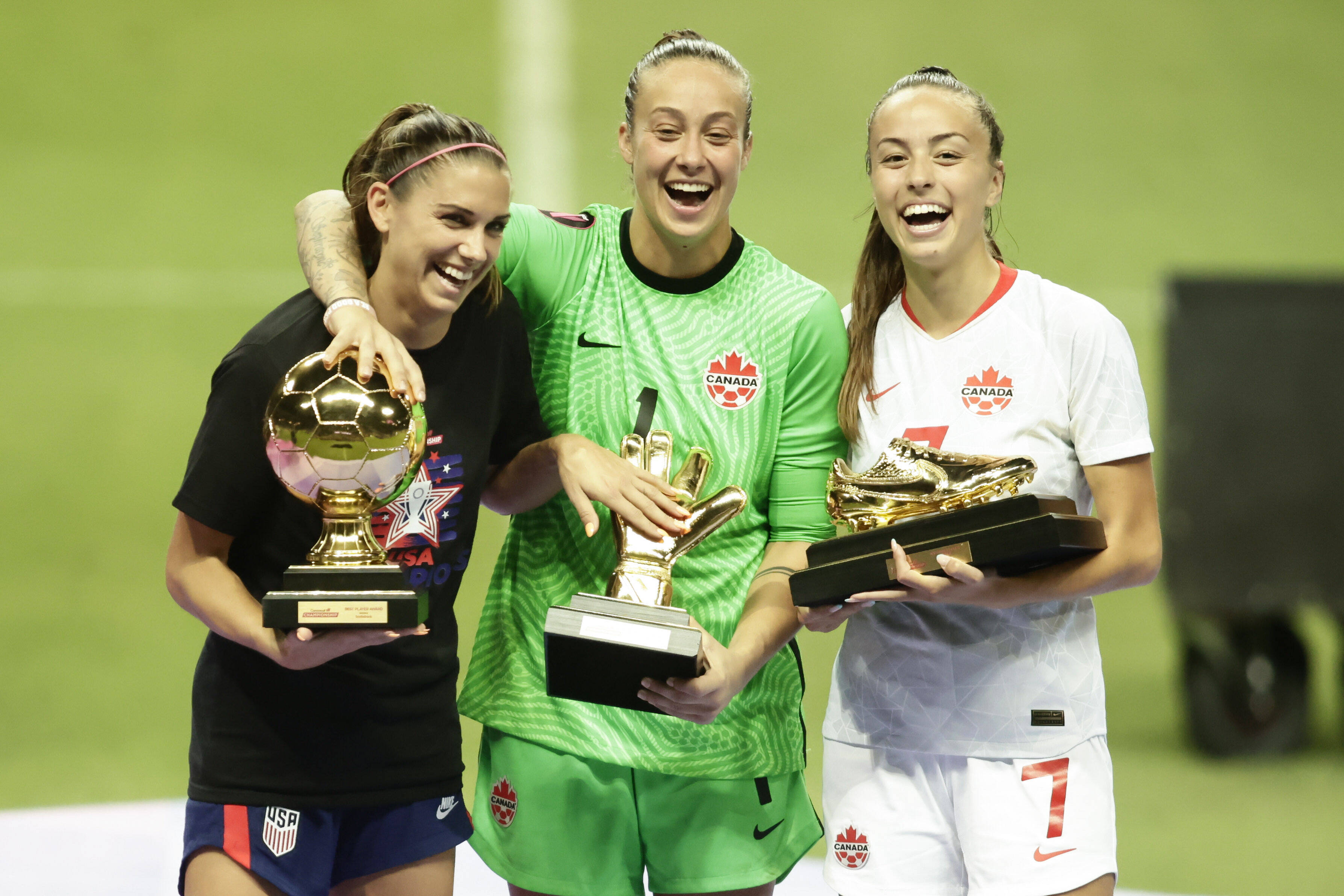 Alex Morgan USA Golden Ball Concacaf 2022