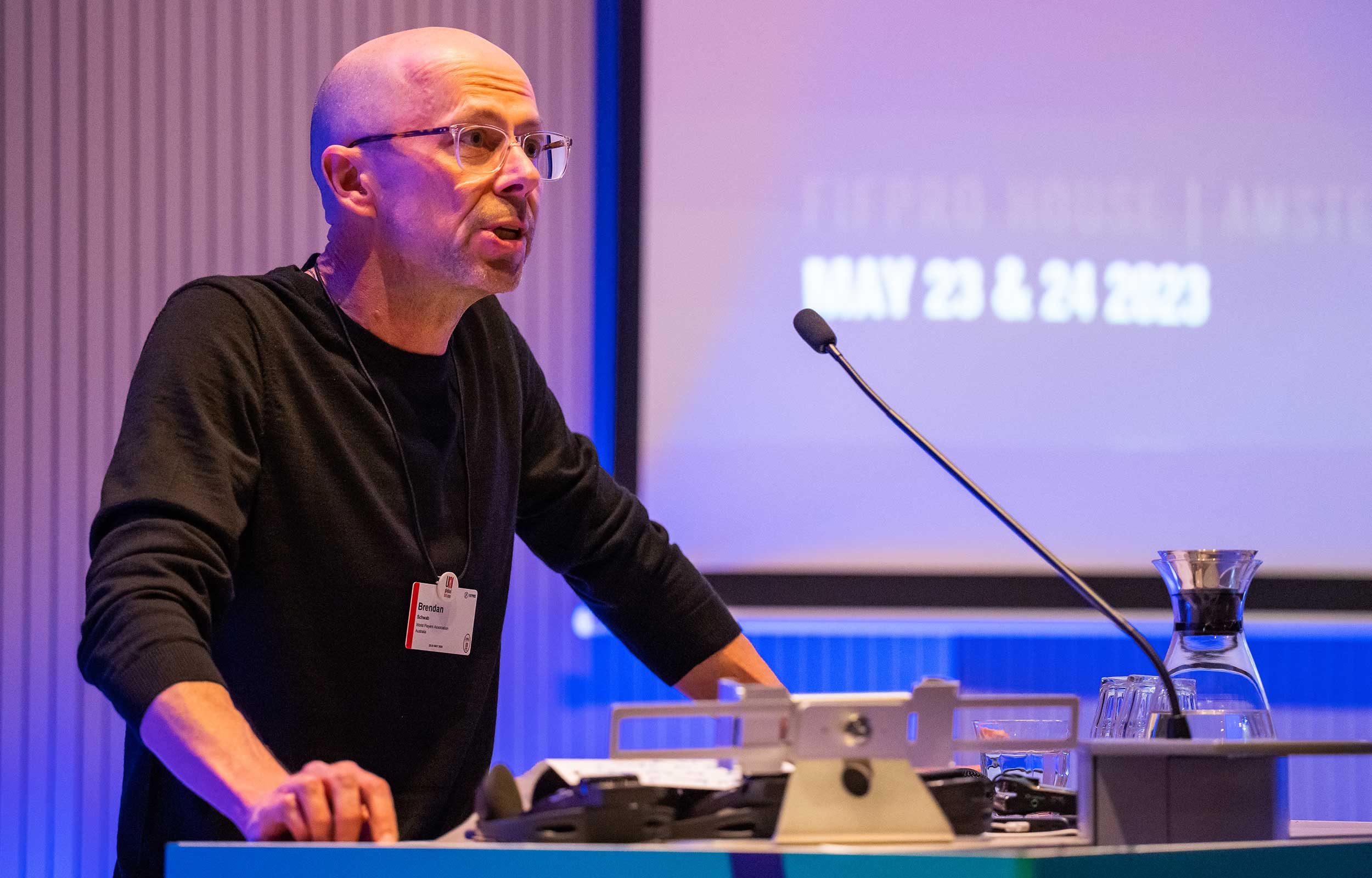 Brendan Schwab WPA Conference