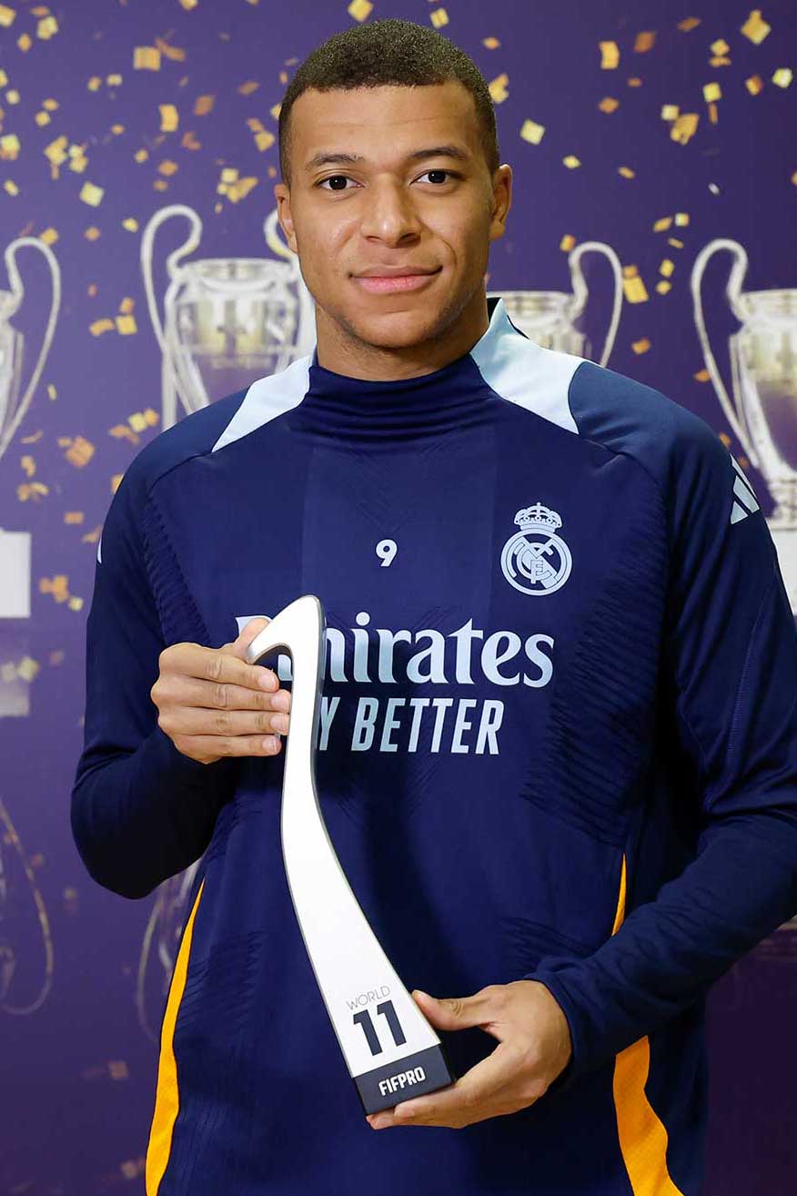 Kylian Mbappe Portrait