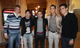 Torres Messi Xavi Cristiano Kaka