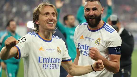 Real Madrid Modric Benzema