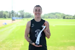 Lucy Bronze W11 Trophy
